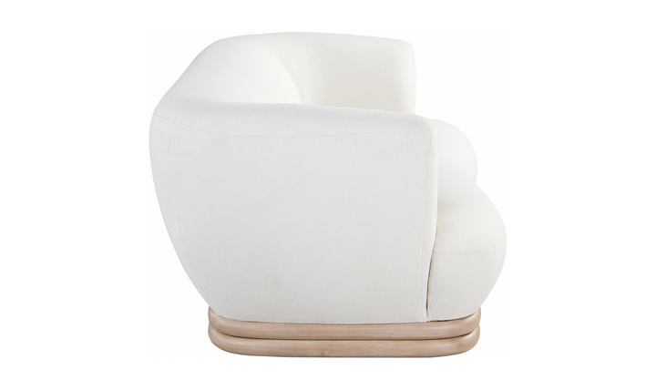 Meridian Furniture Kipton Boucle Fabric Upholstered Loveseat