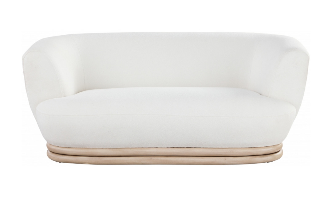 Meridian Furniture Kipton Boucle Fabric Upholstered Loveseat