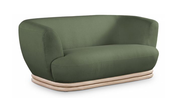 Meridian Furniture Kipton Boucle Fabric Upholstered Loveseat-Jennifer Furniture