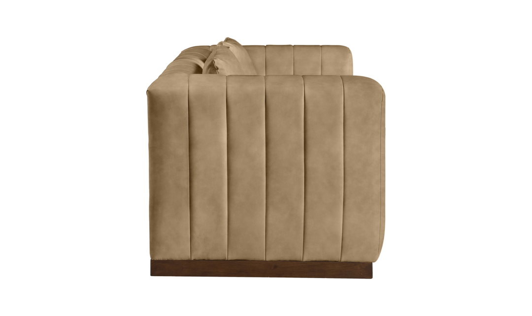 Meridian Furniture Mallina 2-Seater Vegan Leather Upholstered Loveseat-Jennifer Furniture