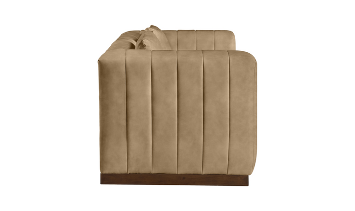 Meridian Furniture Mallina 2-Seater Vegan Leather Upholstered Loveseat-Jennifer Furniture