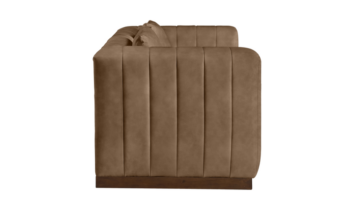 Meridian Furniture Mallina 2-Seater Vegan Leather Upholstered Loveseat-Jennifer Furniture