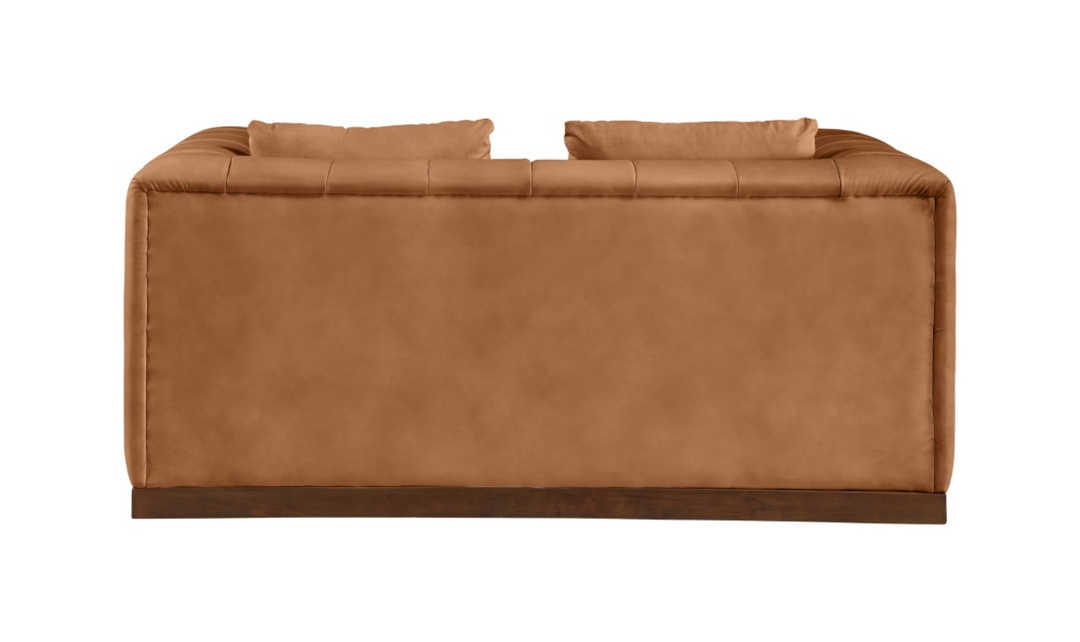Meridian Furniture Mallina 2-Seater Vegan Leather Upholstered Loveseat-Jennifer Furniture