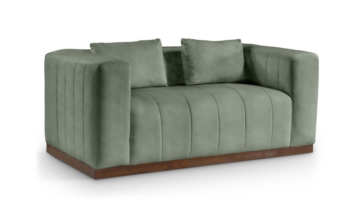 Meridian Furniture Mallina 2-Seater Vegan Leather Loveseat
