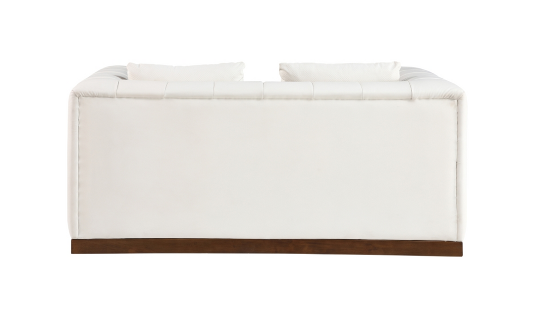 Meridian Furniture Mallina 2-Seater Vegan Leather Loveseat