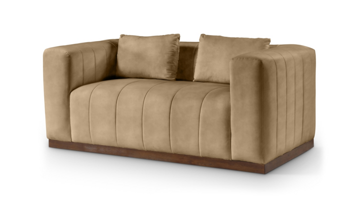 Meridian Furniture Mallina 2-Seater Vegan Leather Upholstered Loveseat-Jennifer Furniture