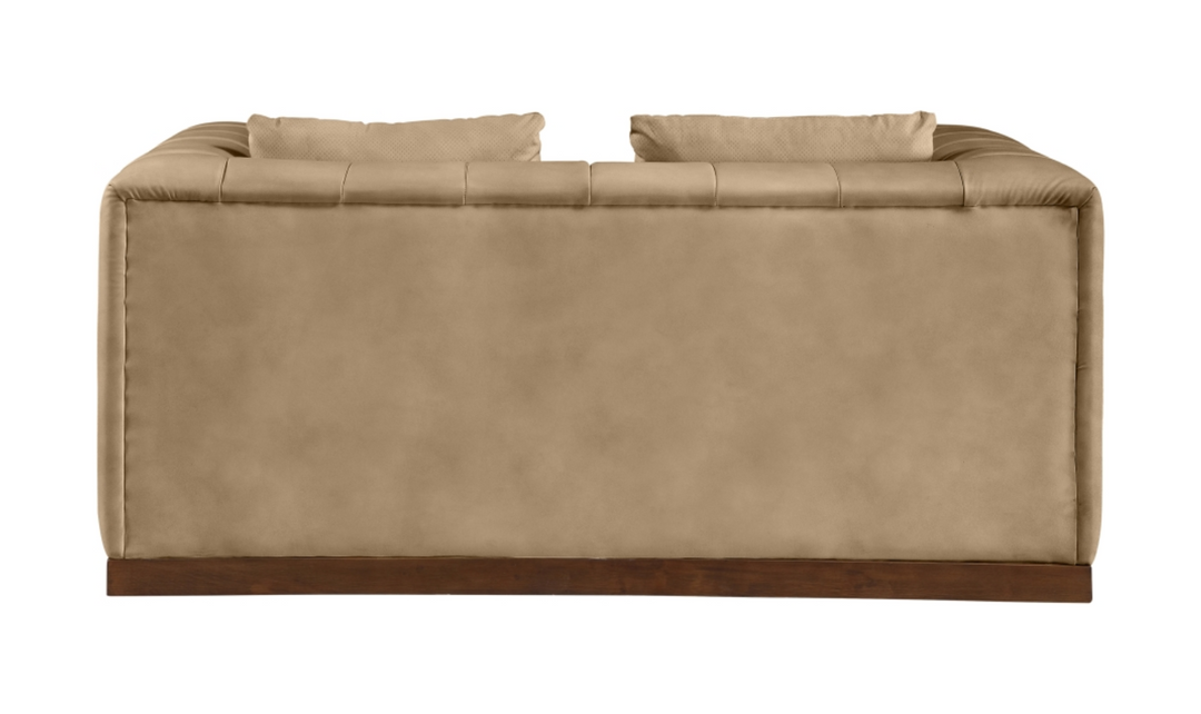 Meridian Furniture Mallina 2-Seater Vegan Leather Upholstered Loveseat-Jennifer Furniture