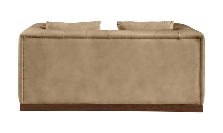 Meridian Furniture Mallina 2-Seater Vegan Leather Upholstered Loveseat-Jennifer Furniture