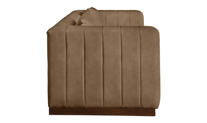 Meridian Furniture Mallina 3-Seater Vegan Leather Upholstered Sofa-jennifer Furniture