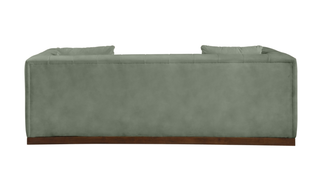 Meridian Furniture Mallina 3-Seater Vegan Leather Upholstered Sofa-jennifer Furniture