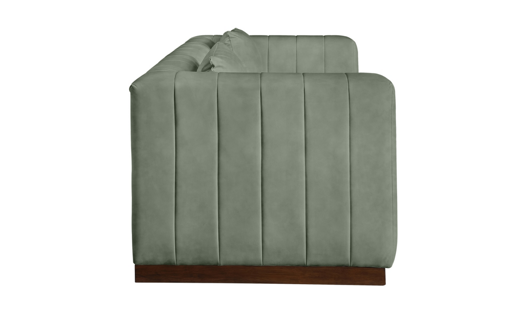 Meridian Furniture Mallina 3-Seater Vegan Leather Upholstered Sofa-jennifer Furniture
