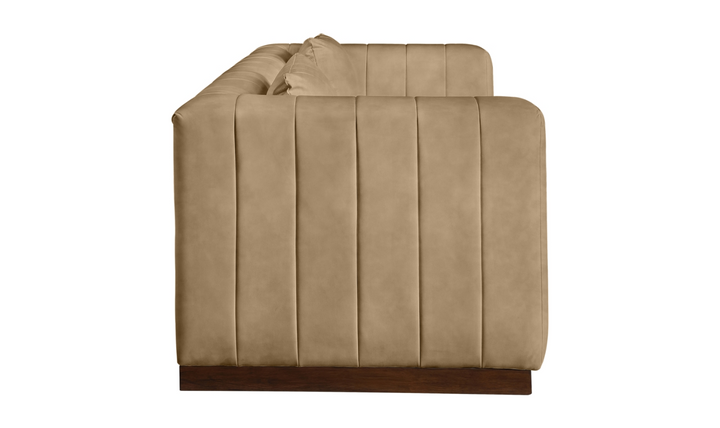 Meridian Furniture Mallina 3-Seater Vegan Leather Upholstered Sofa