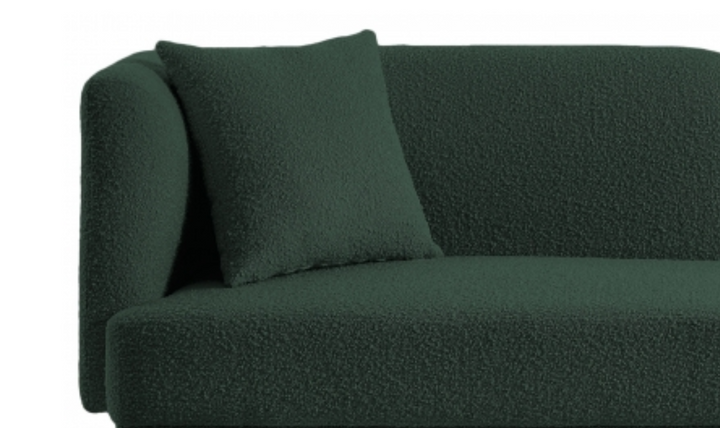 Meridian Furniture Marcel 2-Seater Boucle Fabric Upholstered Loveseat