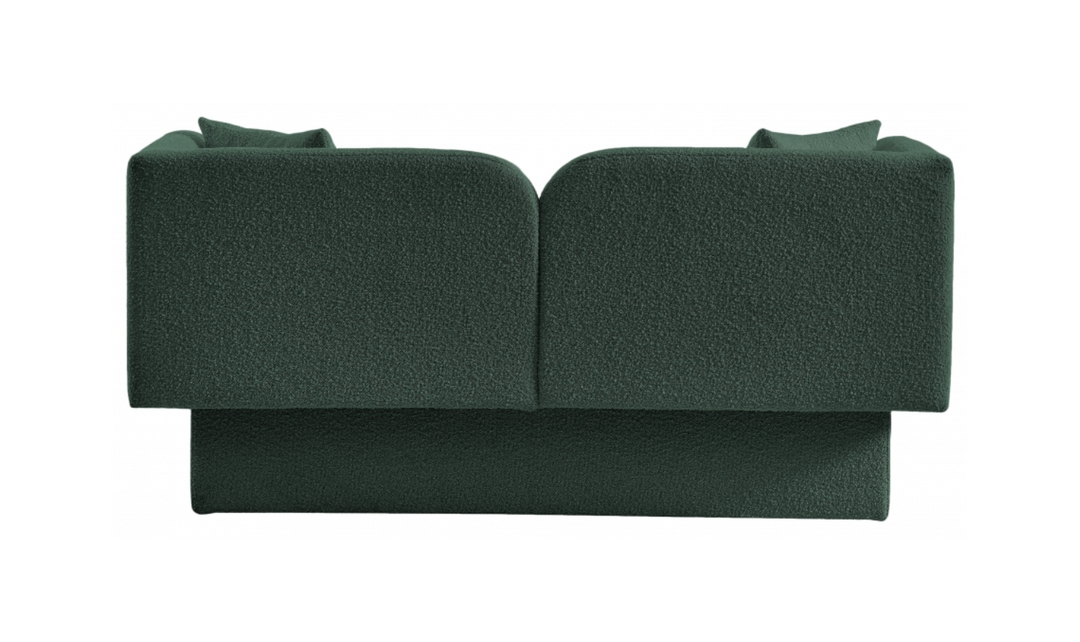 Meridian Furniture Marcel 2-Seater Boucle Fabric Upholstered Loveseat