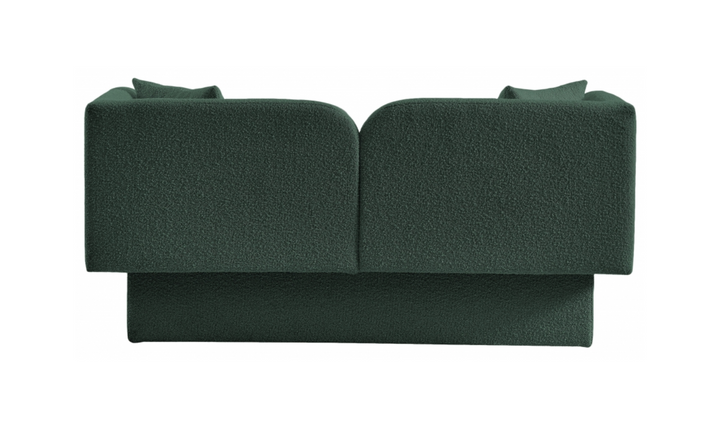 Meridian Furniture Marcel 2-Seater Boucle Fabric Upholstered Loveseat