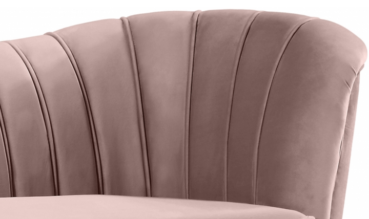 Meridian Furniture Margo 88" 3-Seater Velvet Upholstered Sofa