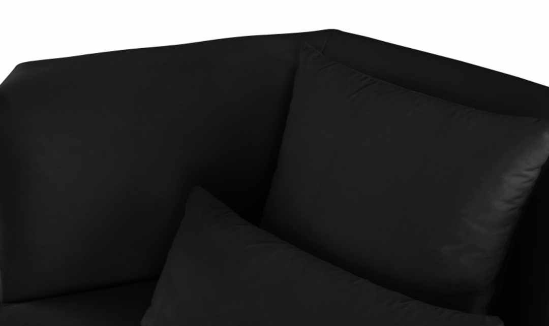 Meridian Furniture Marquis 3-Seater Velvet Upholstered Sofa-Jennifer Furniture
