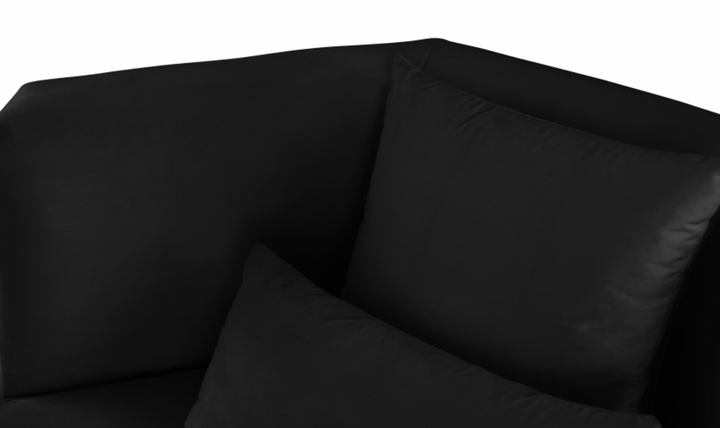 Meridian Furniture Marquis 3-Seater Velvet Upholstered Sofa-Jennifer Furniture