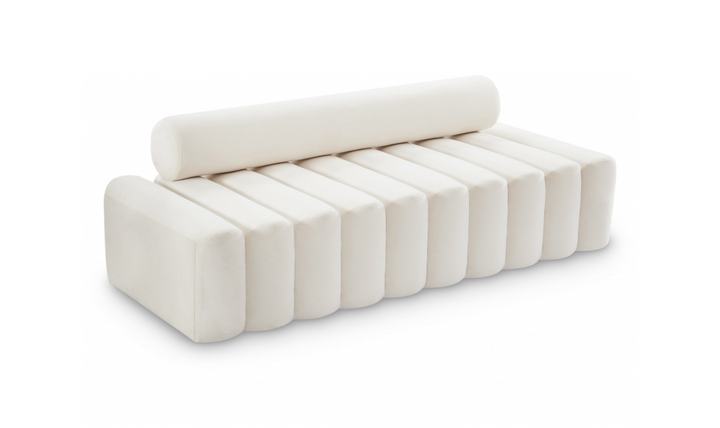 Meridian Furniture Melody 3-Seater Tufted Velvet Upholstered Sofa