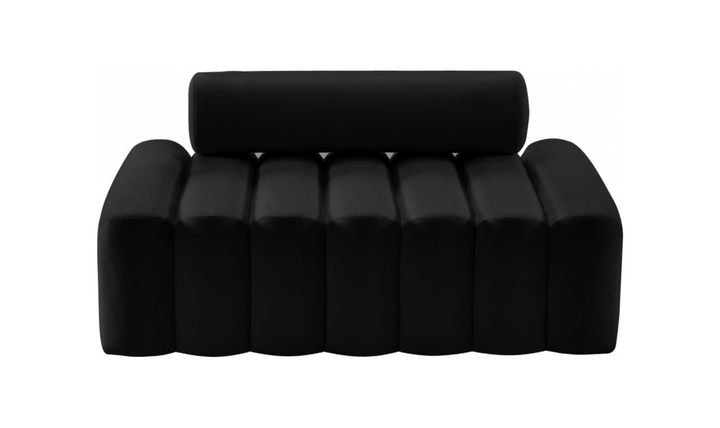 Meridian Furniture Melody 2-Seater Tufted Velvet Upholstered Loveseat