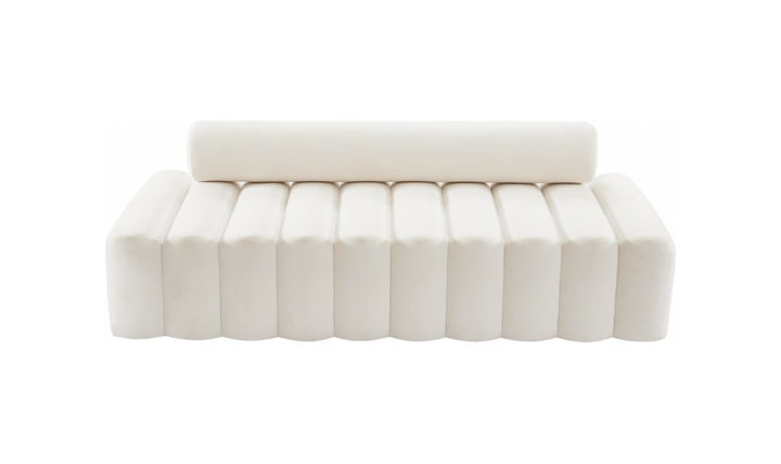 Meridian Furniture Melody 3-Seater Tufted Velvet Upholstered Sofa