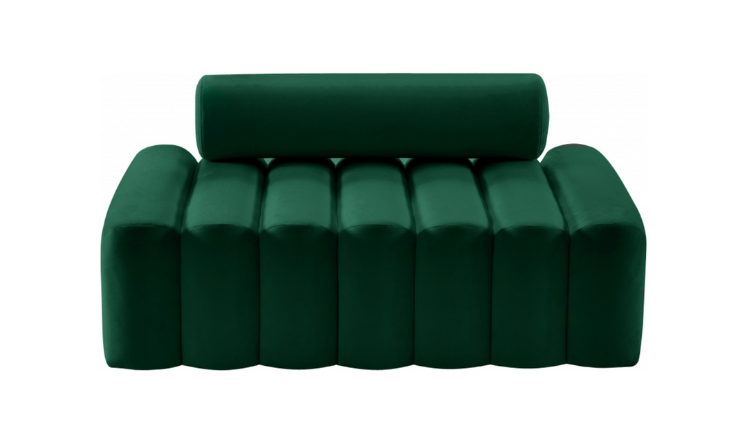 Meridian Furniture Melody 2-Seater Tufted Velvet Upholstered Loveseat