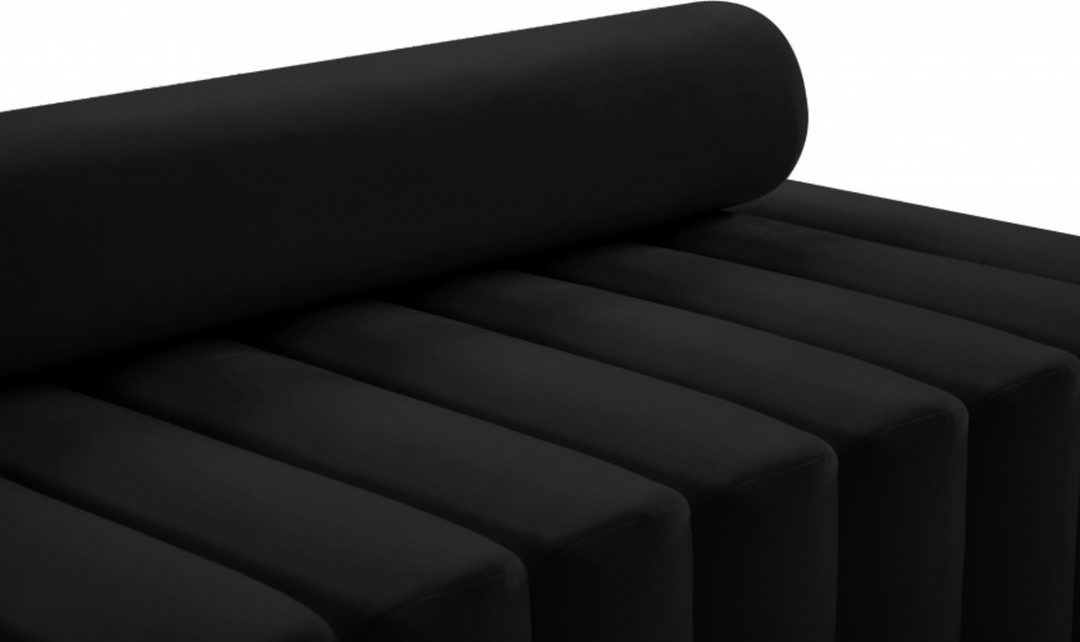 Meridian Furniture Melody 3-Seater Tufted Velvet Upholstered Sofa