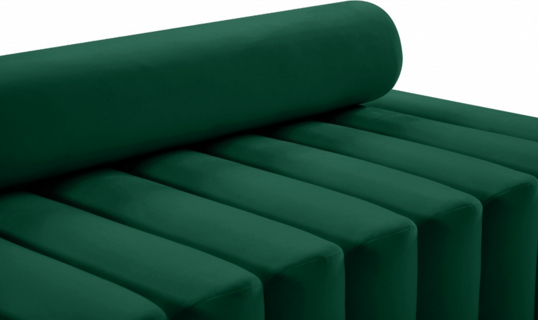 Meridian Furniture Melody 3-Seater Tufted Velvet Upholstered Sofa