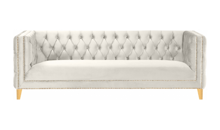 Meridian Furniture Michelle Velvet Upholstered Sofa-Jennifer Furniture