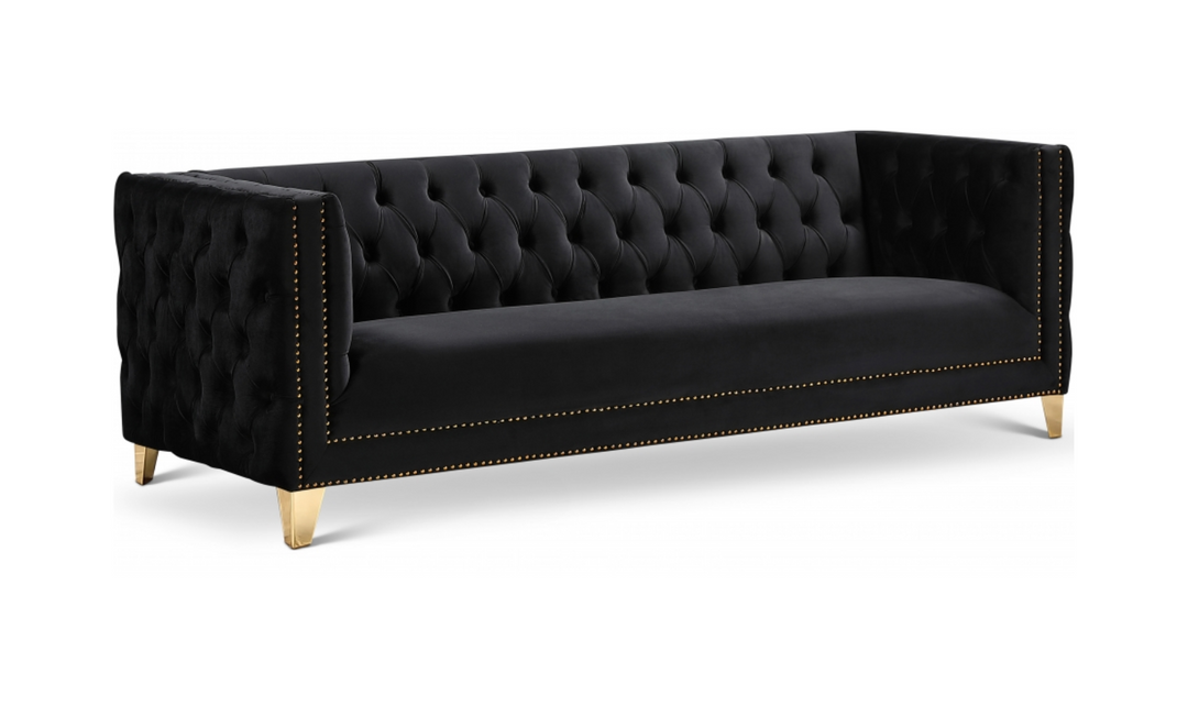 Meridian Furniture Michelle Velvet Upholstered Sofa