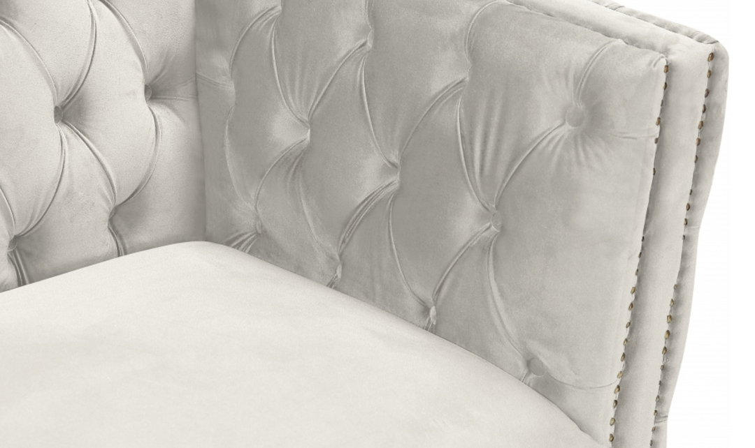 Meridian Furniture Michelle Velvet Upholstered Sofa-Jennifer Furniture