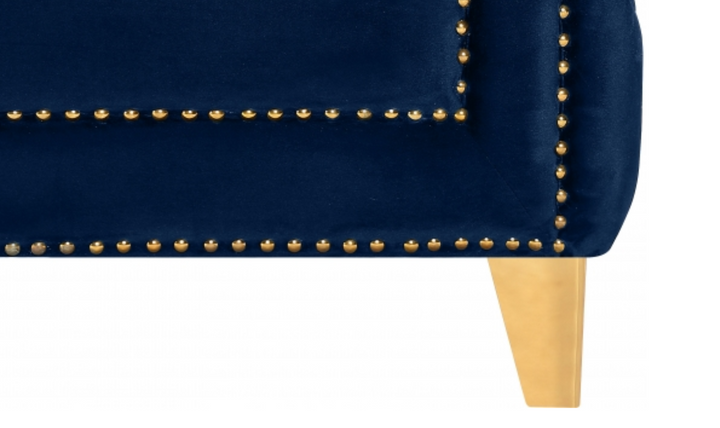 Meridian Furniture Michelle Velvet Upholstered Sofa-Jennifer Furniture
