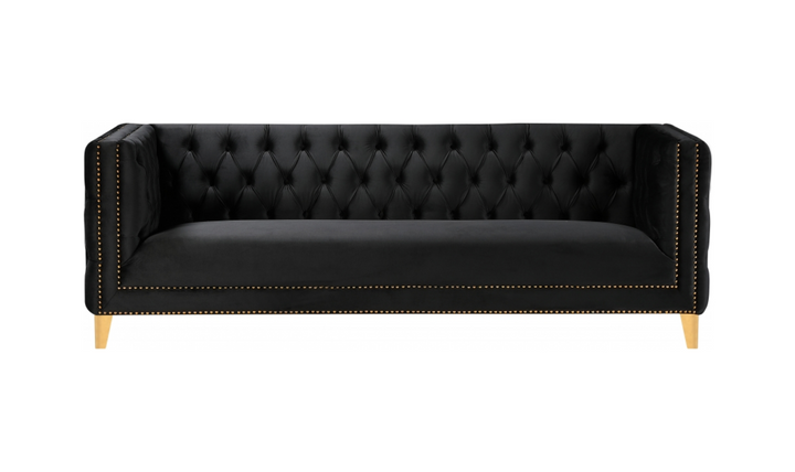 Meridian Furniture Michelle Velvet Upholstered Sofa