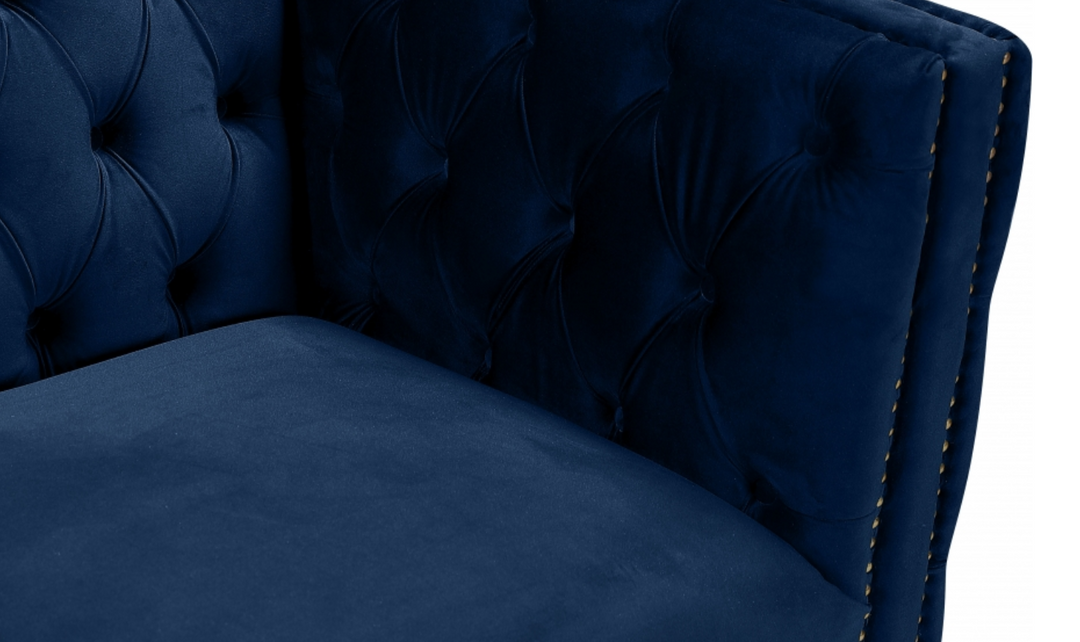Meridian Furniture Michelle Velvet Upholstered Sofa-Jennifer Furniture