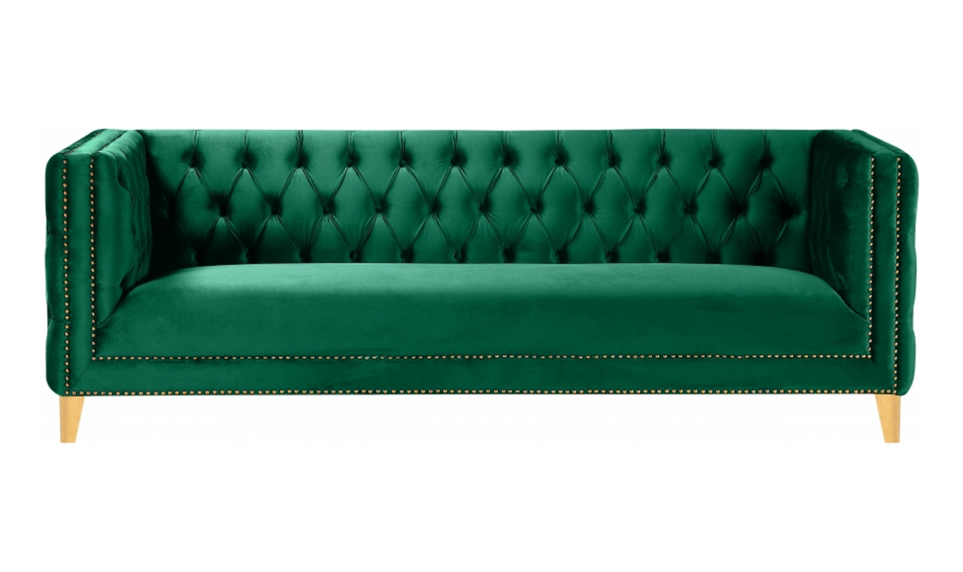 Meridian Furniture Michelle Velvet Upholstered Sofa-Jennifer Furniture