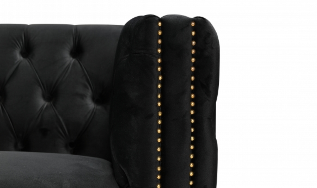 Meridian Furniture Michelle Velvet Upholstered Sofa