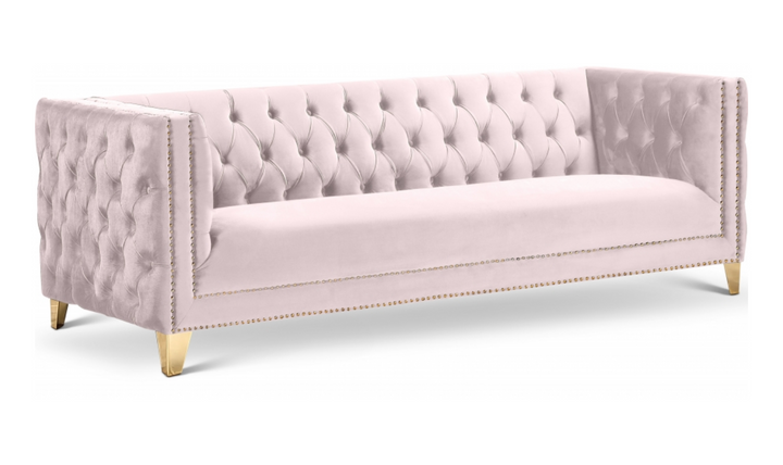 Meridian Furniture Michelle Velvet Upholstered Sofa