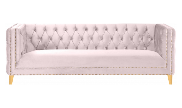 Meridian Furniture Michelle Velvet Upholstered Sofa