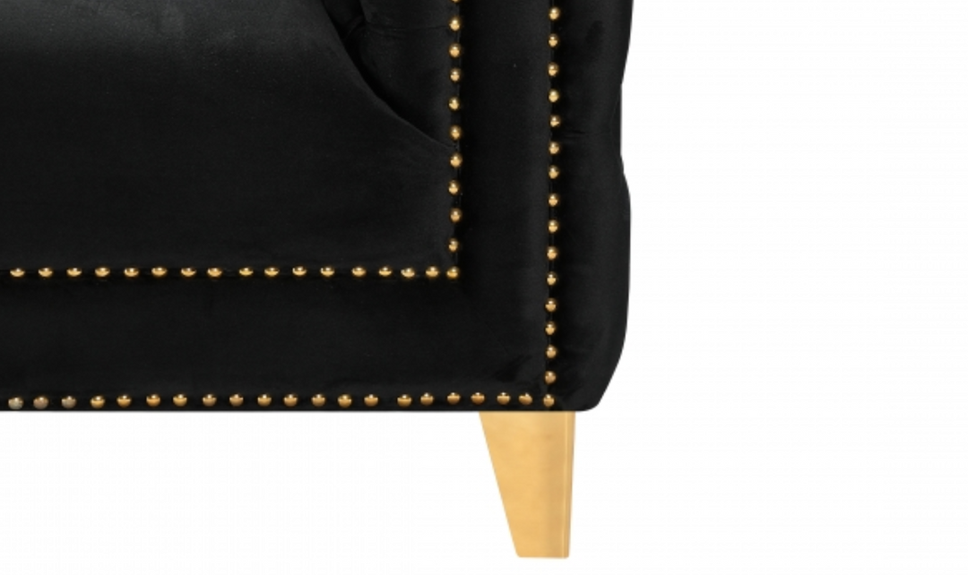 Meridian Furniture Michelle Velvet Upholstered Sofa-Jennifer Furniture