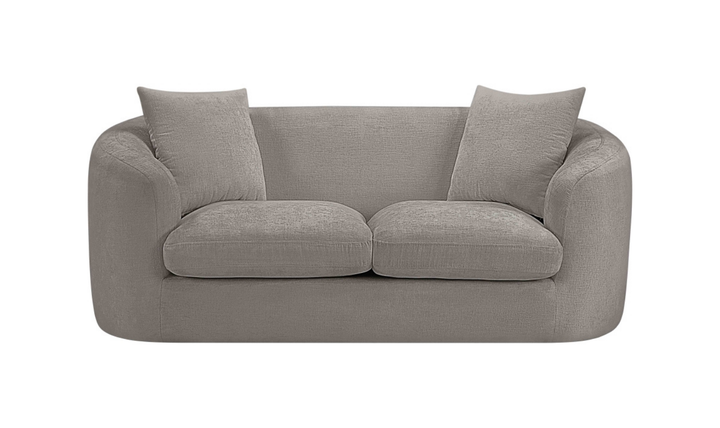Meridian Furniture Penelope 2-Seater Chenille Fabric Upholstered Loveseat-jennifer furniture
