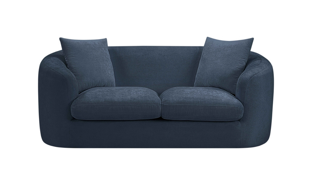 Meridian Furniture Penelope 2-Seater Chenille Fabric Upholstered Loveseat-jennifer furniture