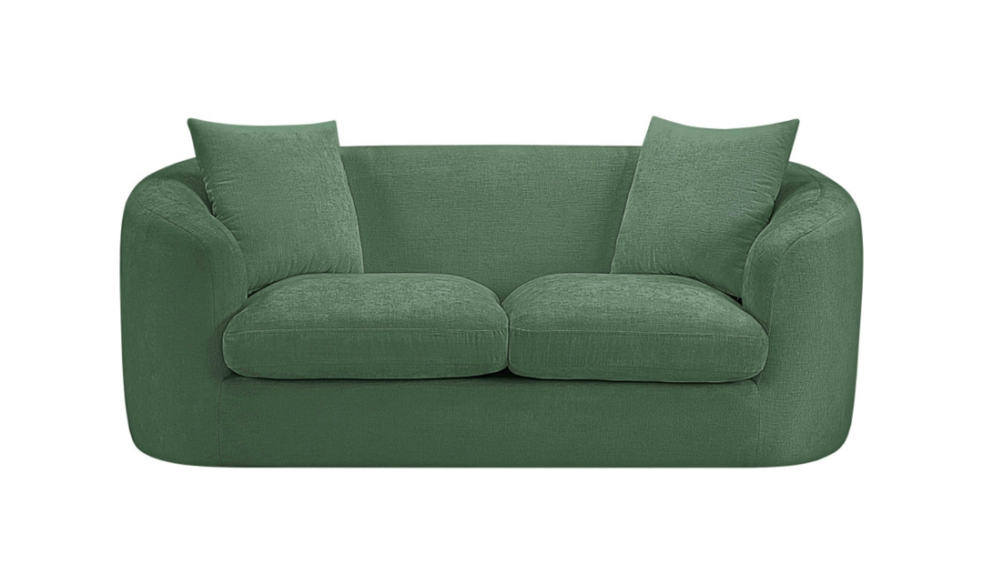 Meridian Furniture Penelope Chenille Fabric Upholstered Loveseat