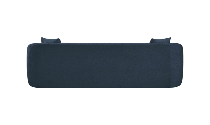 Meridian Furniture Penelope 3-Seater Chenille Fabric Upholstered Sofa
