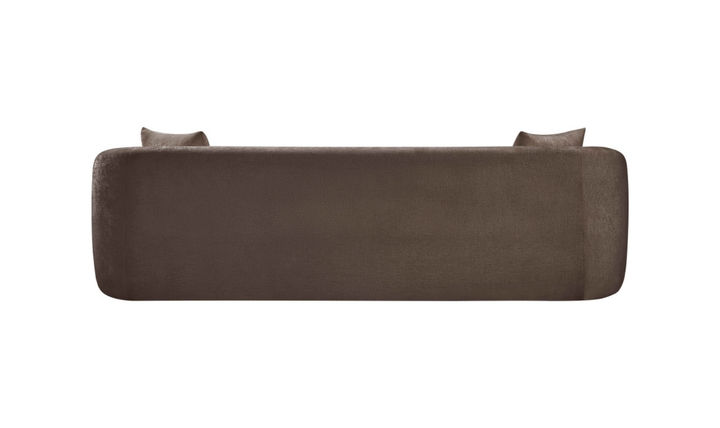 Meridian Furniture Penelope 3-Seater Chenille Fabric Upholstered Sofa