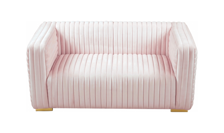 Meridian Furniture Ravish Velvet Upholstered Loveseats