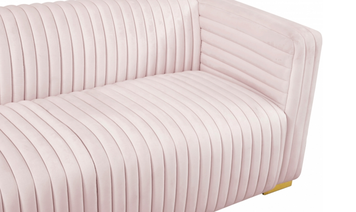 Meridian Furniture Ravish Velvet Upholstered Loveseats