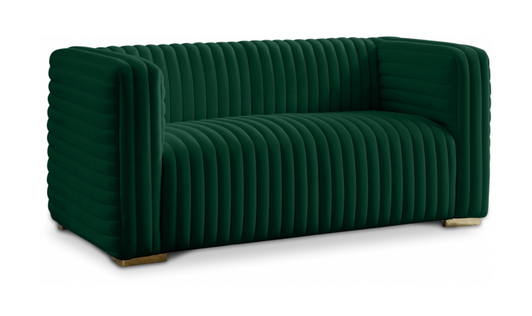 Meridian Furniture Ravish Velvet Upholstered Loveseats