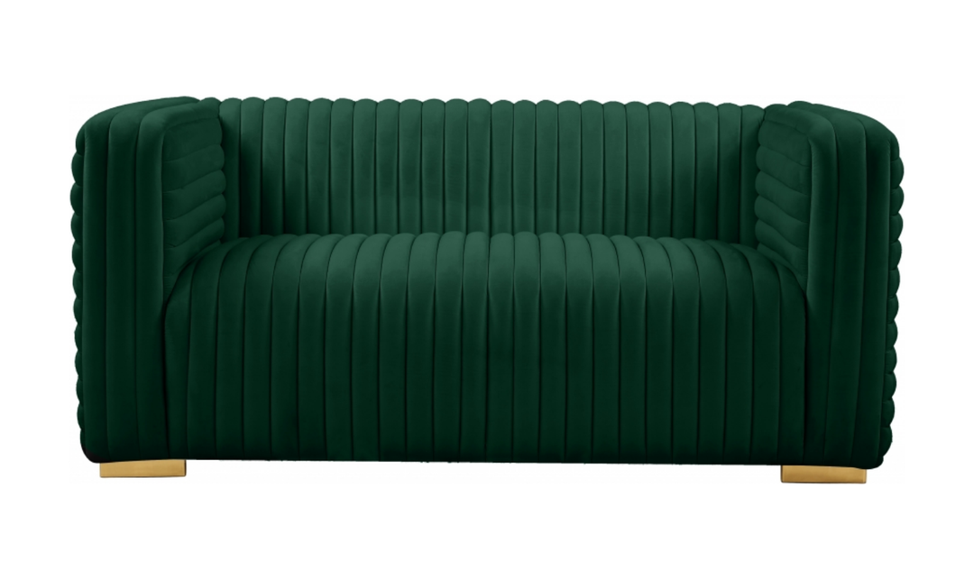 Meridian Furniture Ravish Velvet Upholstered Loveseats