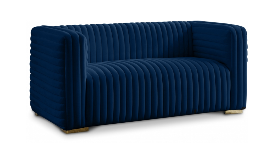 Meridian Furniture Ravish Velvet Upholstered Loveseats