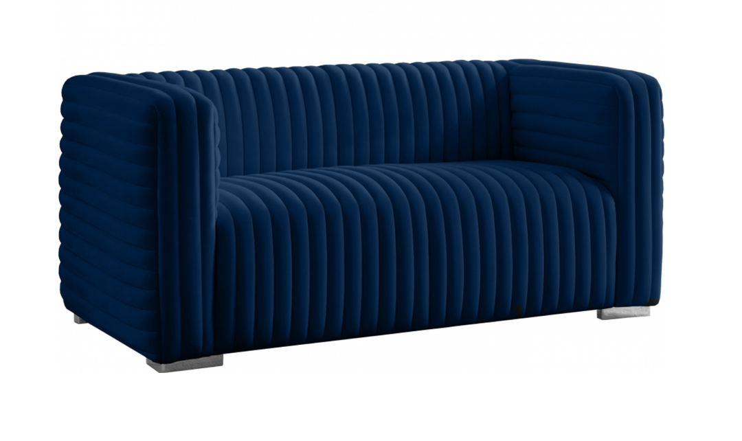 Meridian Furniture Ravish Velvet Upholstered Loveseats